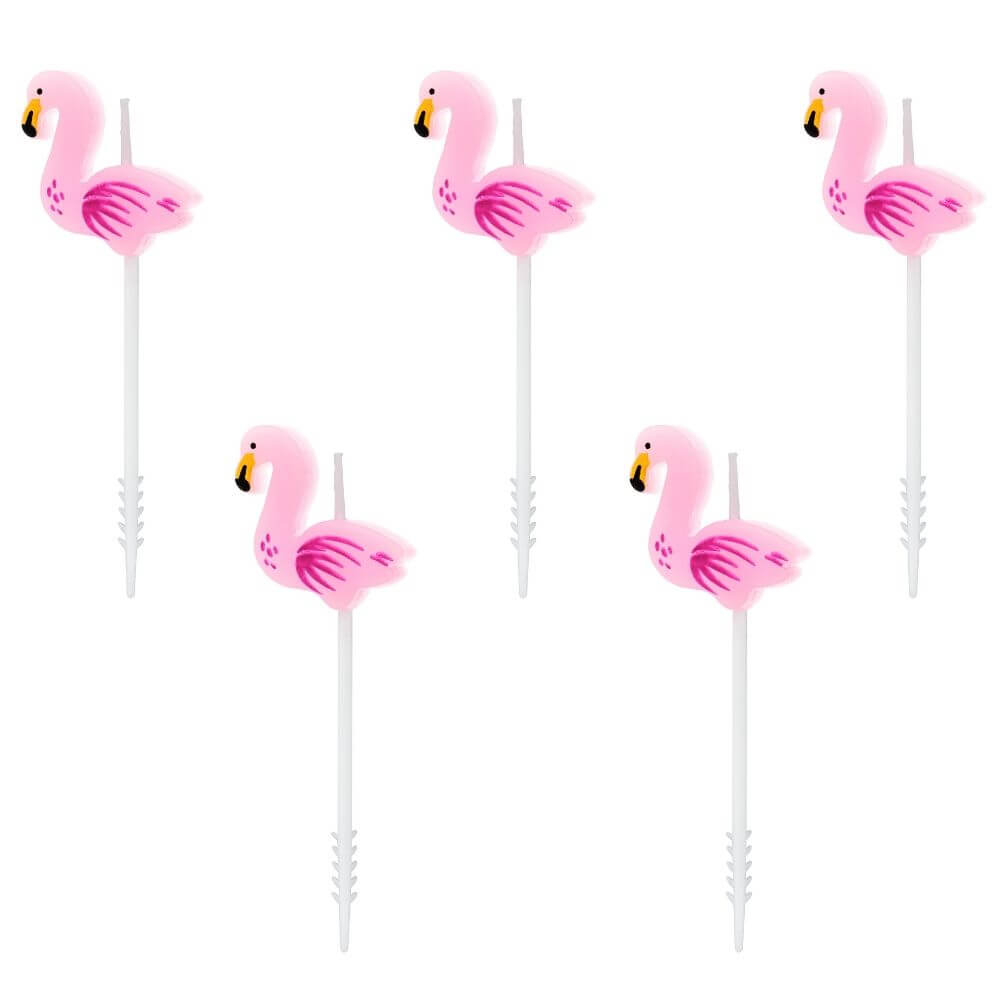 Flamingo svečke - MojaZabava.si