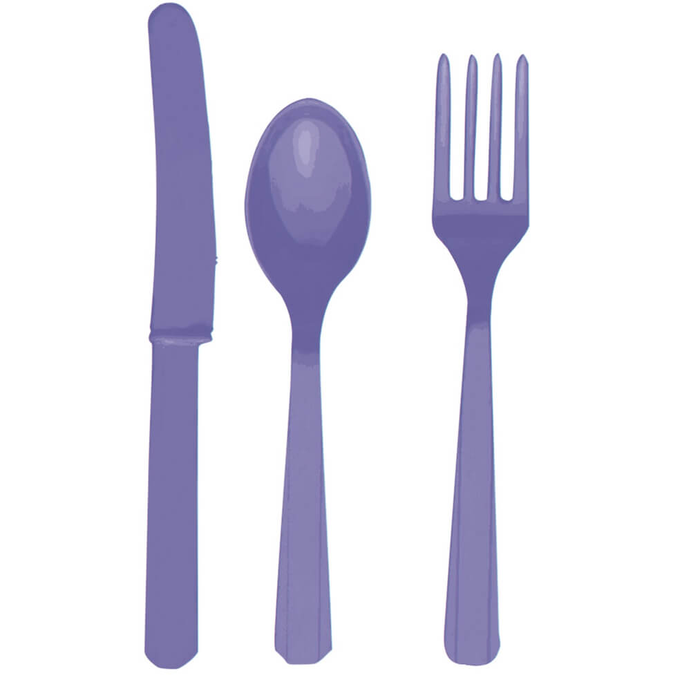 Jedilni pribor Purple - MojaZabava.si