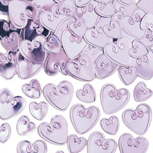 Konfeti Loving Hearts-Lila - MojaZabava.si