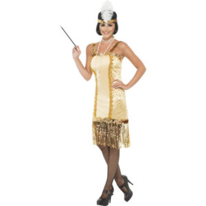 Kostum Flapper-zlati - L - MojaZabava.si