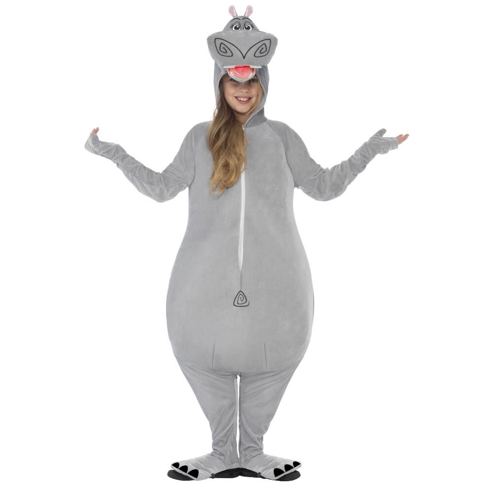 Kostum Madagaskar Hippo - M (7-9y) - MojaZabava.si
