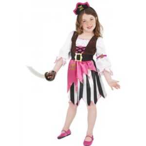 Kostum Piratka Pink - L (10-12y) - MojaZabava.si