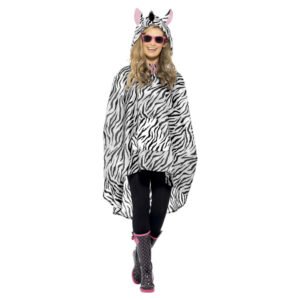 Kostum Pončo Zebra - MojaZabava.si