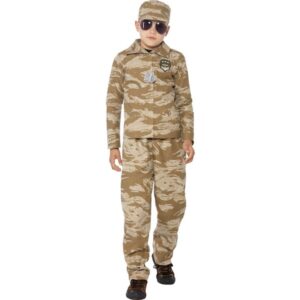 Kostum Puščavski vojak - S (4-6y) - MojaZabava.si