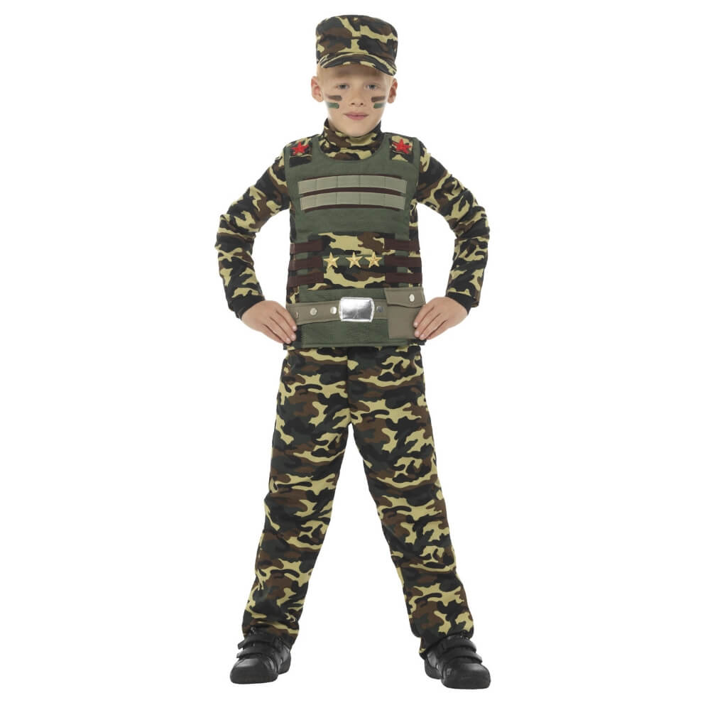 Kostum Vojak - M (7-9y) - MojaZabava.si