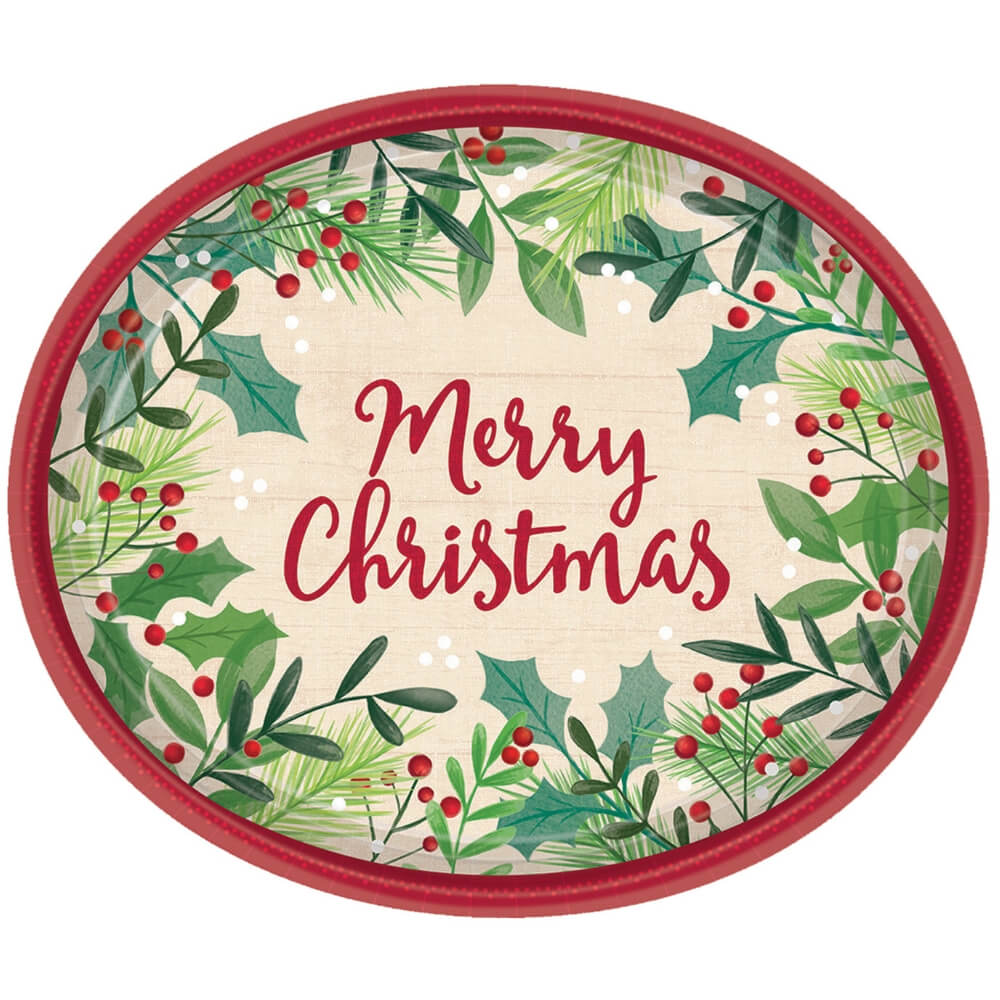 Merry Christmas krožniki - MojaZabava.si