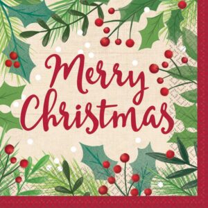 Merry Christmas serviete - MojaZabava.si
