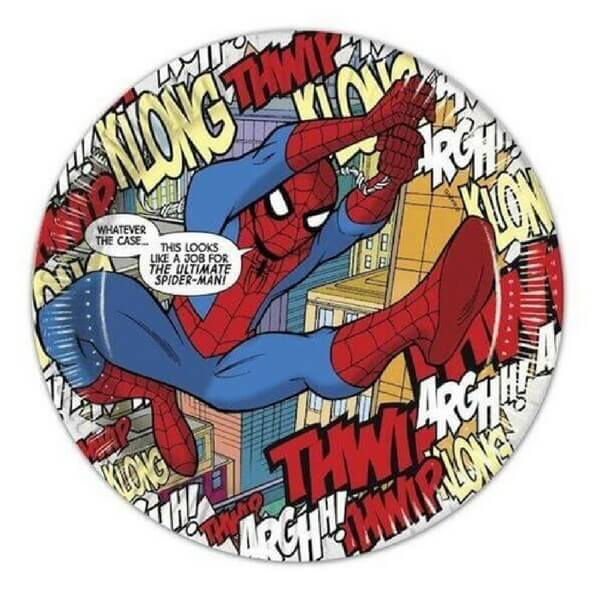 Spiderman Ultimate krožniki - MojaZabava.si