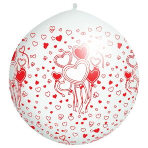 Velik Balon Hearts - MojaZabava.si