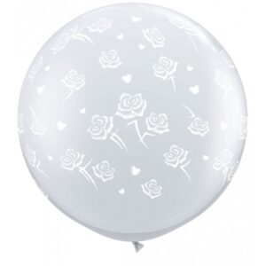 Velik Balon HEARTS and ROSES - MojaZabava.si