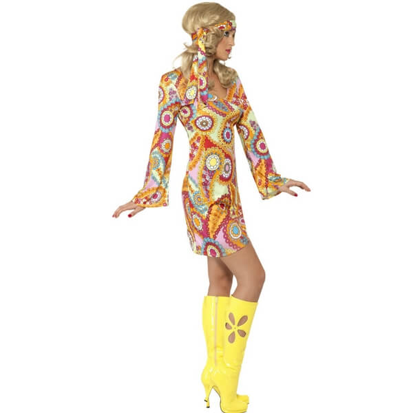 Kostum Flower power Hippy - L - slika 2