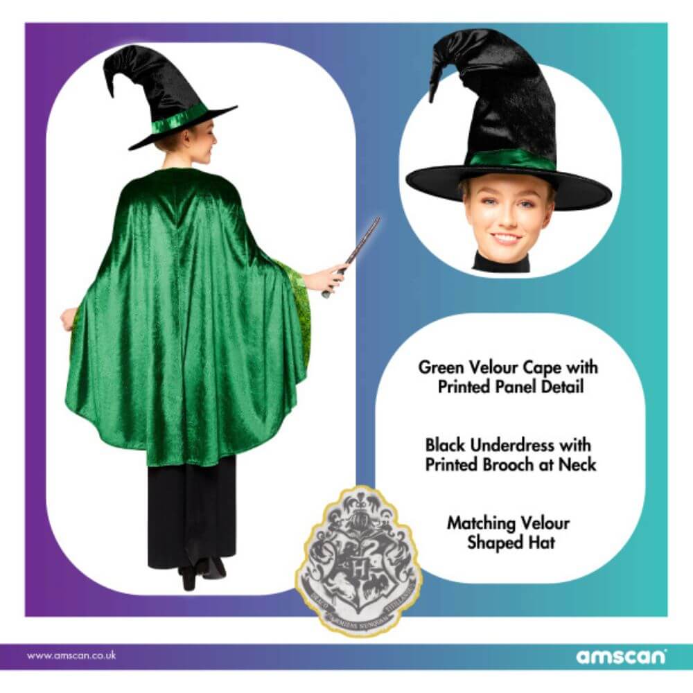 Kostum Profesor McGonagall - M - slika 3