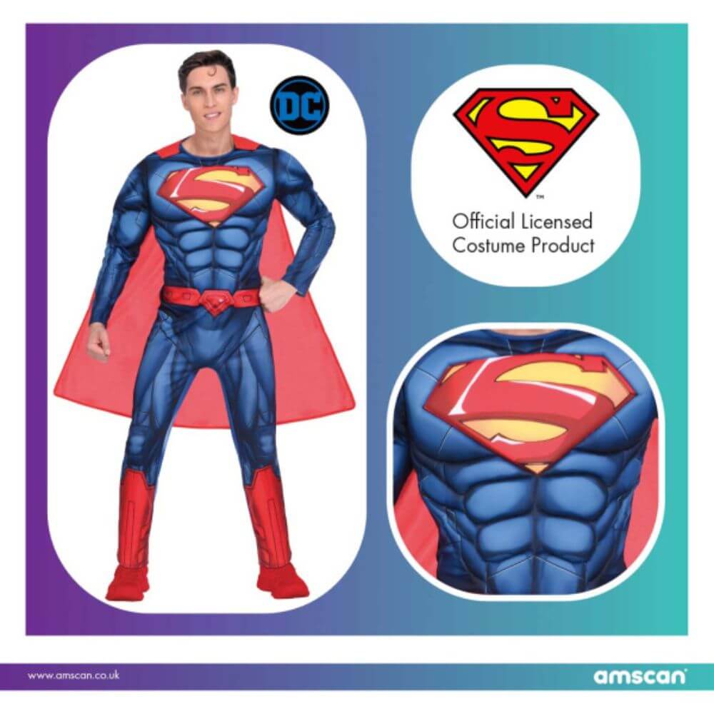 Kostum Superman - XL - slika 3