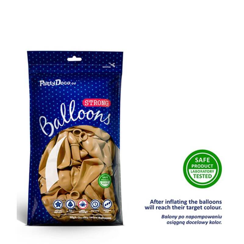 Baloni metalik Gold - 100 balonov - slika 3