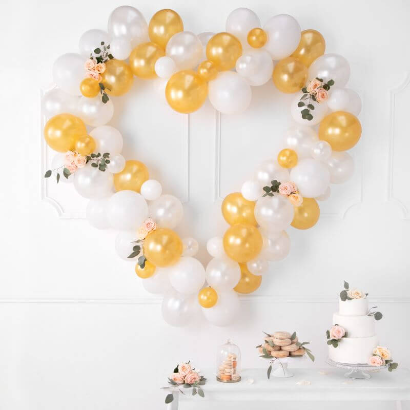 Baloni metalik Gold - 100 balonov - slika 2