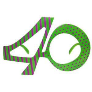 Zabavna očala 40 let - MojaZabava.si