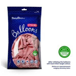 Baloni pastel Pink - 100 balonov - MojaZabava.si