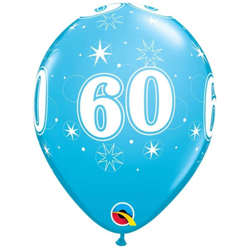 Baloni 60 Sparkle - MojaZabava.si