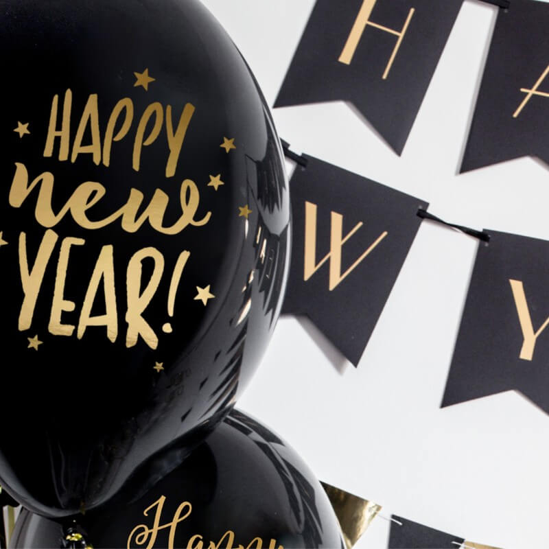 Baloni Happy New Year - slika 2