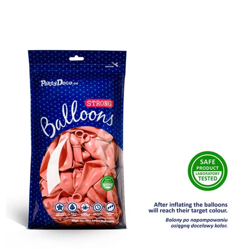 Baloni metalik Rose Gold - slika 3