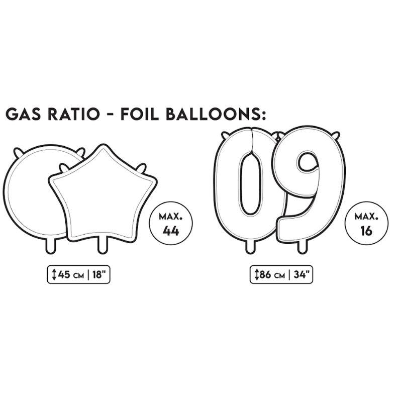 Helij za balone - 100 balonov - slika 4