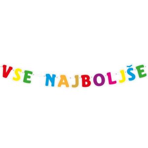 Napis Vse najboljše - MojaZabava.si