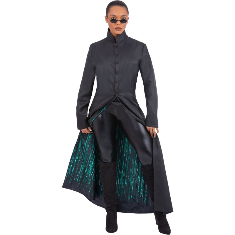 The Matrix Neo črn plašč - L - slika 2