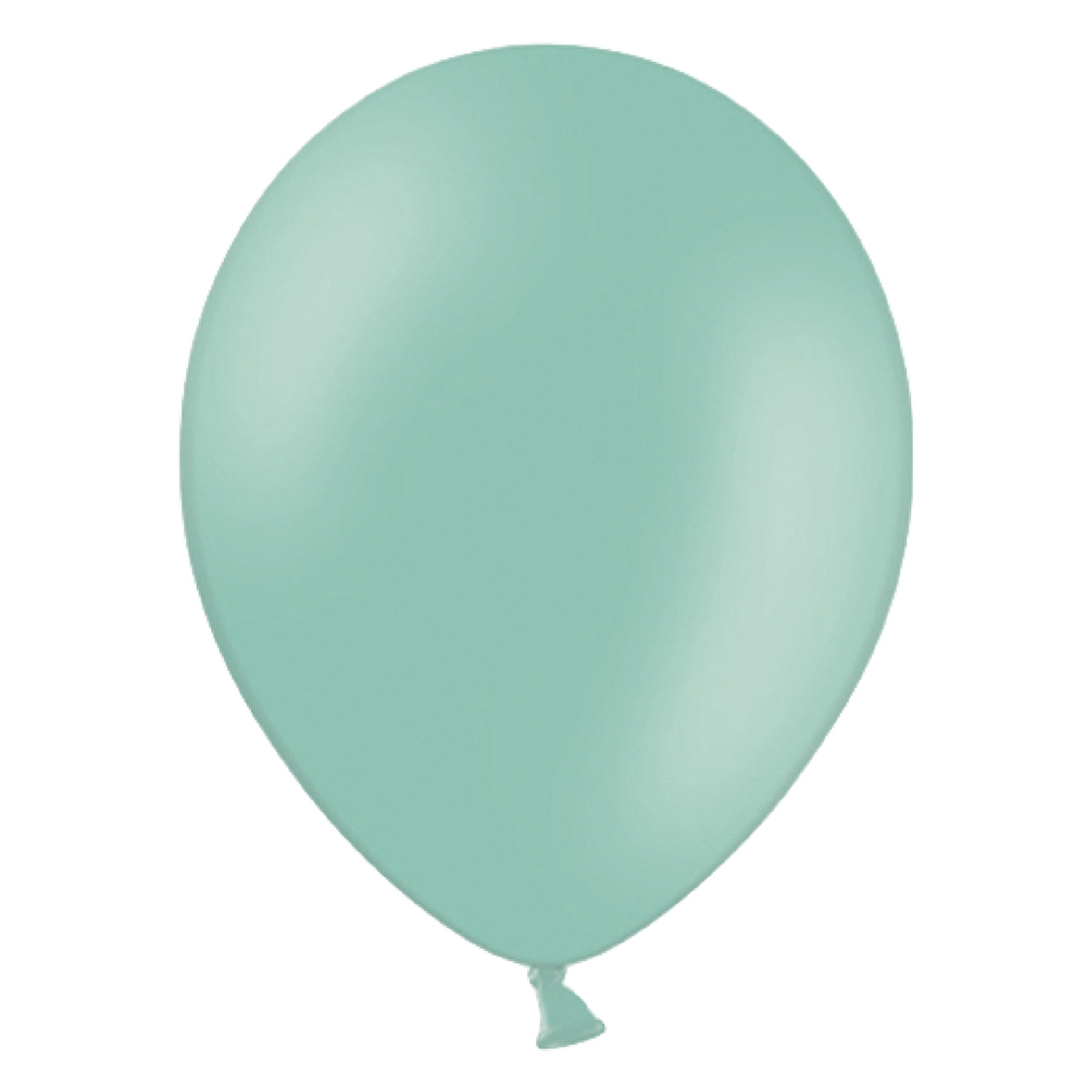 Baloni pastel Mint Zeleni - 10 balonov (zrak) - MojaZabava.si