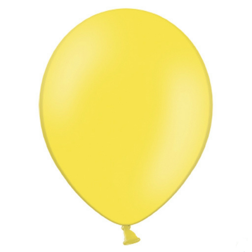 Baloni pastel Rumeni Lemon - 100 balonov (helij) - MojaZabava.si