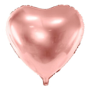 Balon folija Srce-Rose Gold - MojaZabava.si