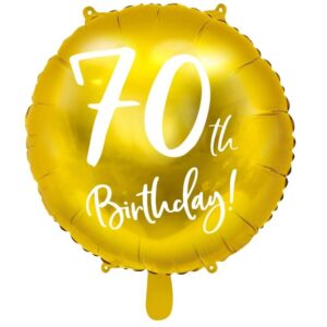 Balon Gold 70 let - MojaZabava.si