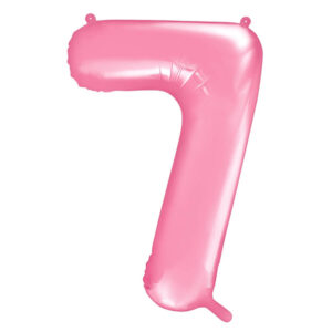 Balon številka 7 pink - MojaZabava.si