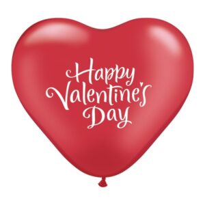 Balon Valentine's Heart Script - MojaZabava.si