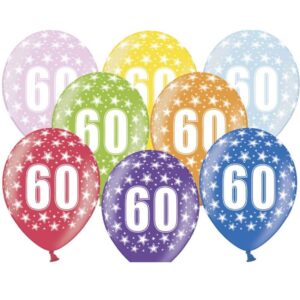 Baloni 60 rojstni dan - MojaZabava.si