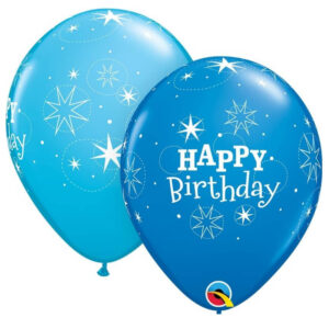 Baloni Happy Birthday Sparkle - MojaZabava.si