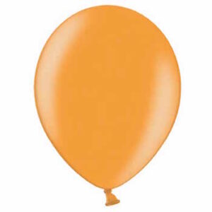 Baloni metalik oranžna - MojaZabava.si
