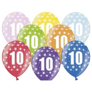 Baloni za 10 rojstni dan - MojaZabava.si