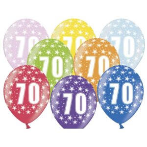 Baloni za 70 rojstni dan - MojaZabava.si